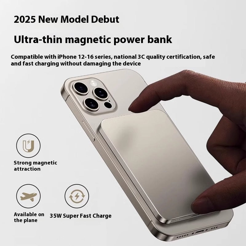 Magnetic Iphone Power Bank